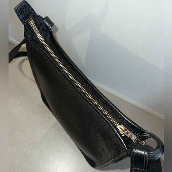 Longchamp Small Le Foulonné Leather Crossbody Bag - Picture 8 of 14